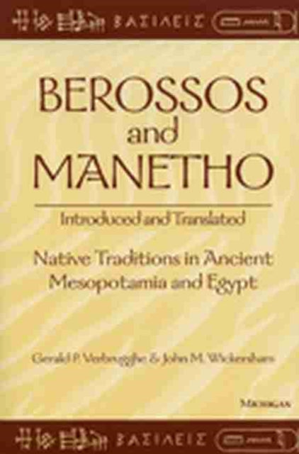 Berossos and Manetho, Introduced and Translated
