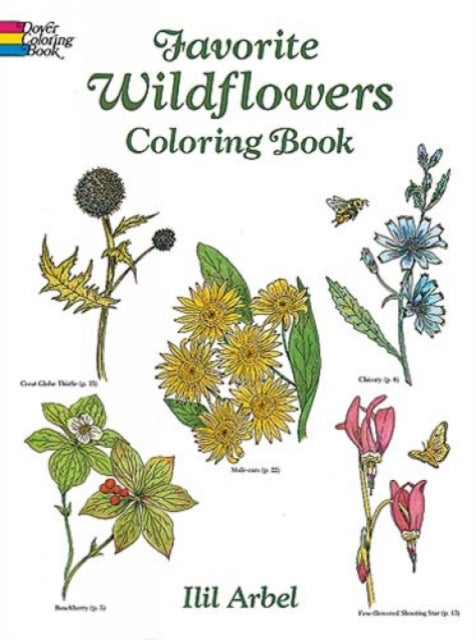 Favourite Wildflowers Colouring Book