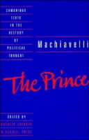 MACHIAVELLI: THE PRINCE
