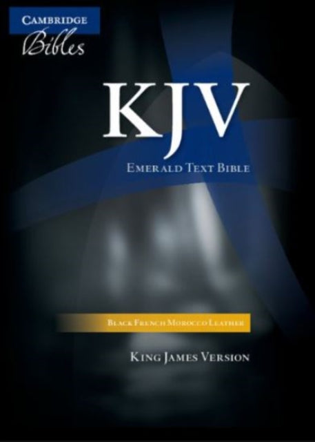 KJV Emerald Text Edition Black French Morocco Leather KJ533:T: KJV Standard Text Edition 43