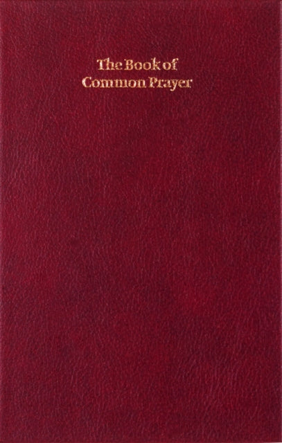 Book of Common Prayer, Enlarged Edition, Burgundy, CP420 701B Burgundy