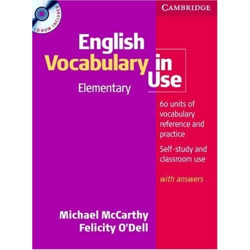 English Vocabulary in Use Elementary + Cd Rom
