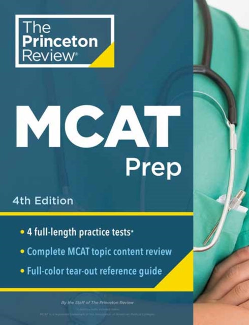 Princeton Review MCAT Prep - 4 Practice Tests + Complete Content Coverage