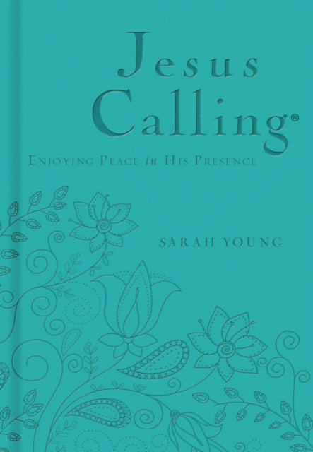 Jesus Calling, Teal Leathersoft, with Scripture References