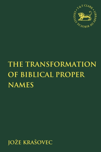 Transformation of Biblical Proper Names