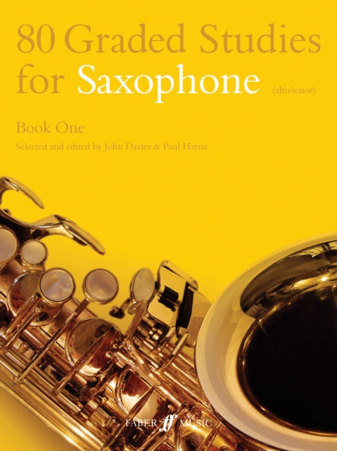 80 Graded Studies for Saxophone Book One