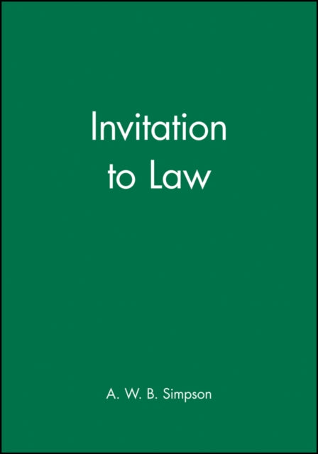 Invitation to Law