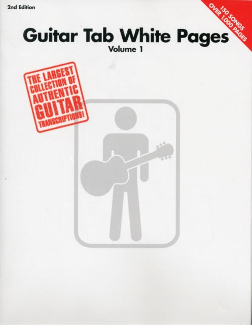 Guitar Tab White Pages - Volume 1 - 2nd Edition