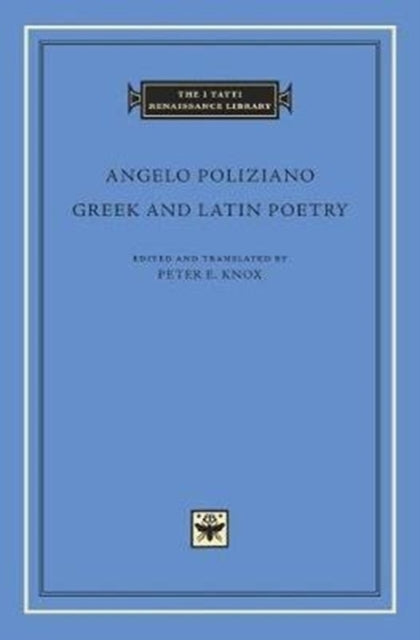 Greek and Latin Poetry