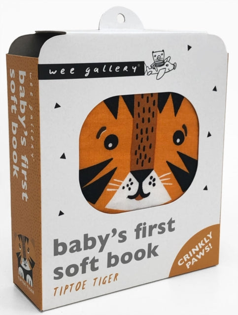 Tiptoe Tiger (2020 edition) - Baby's First Soft Book - Crinkly Paws!