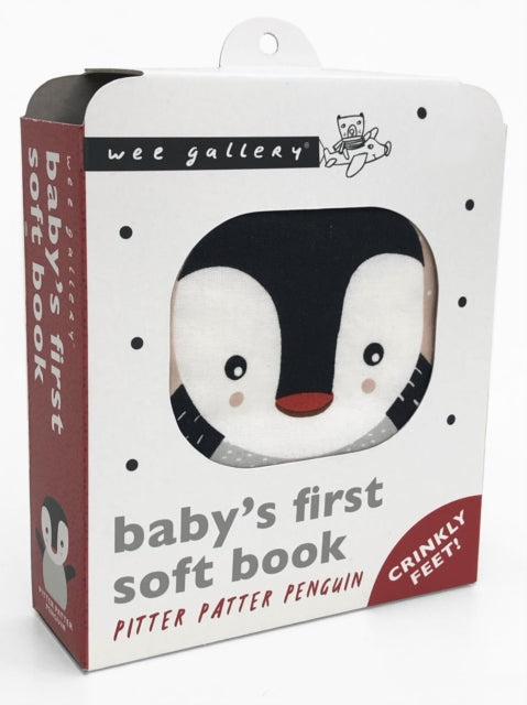 Pitter Patter Penguin (2020 Edition) - Baby's First Soft Book - Crinkly Feet!