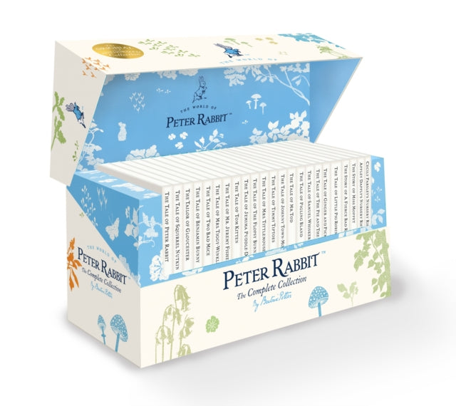 World of Peter Rabbit - The Complete Collection of Original Tales 1-23 White Jackets