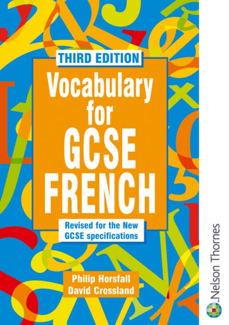 Vocabulary for GCSE French