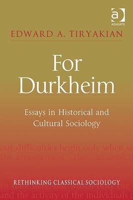 FOR DURKHEIM
