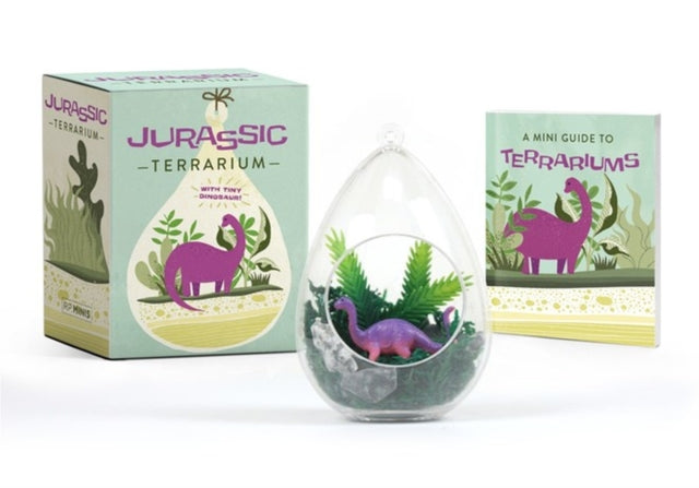 Jurassic Terrarium - With tiny dinosaur!