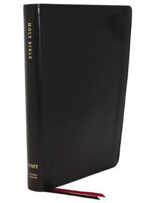 NET Bible, Thinline, Leathersoft, Black, Comfort Print - Holy Bible