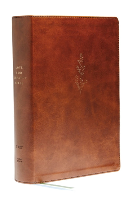 NET, Young Women Love God Greatly Bible, Brown Leathersoft, Comfort Print - A SOAP Method Study Bible