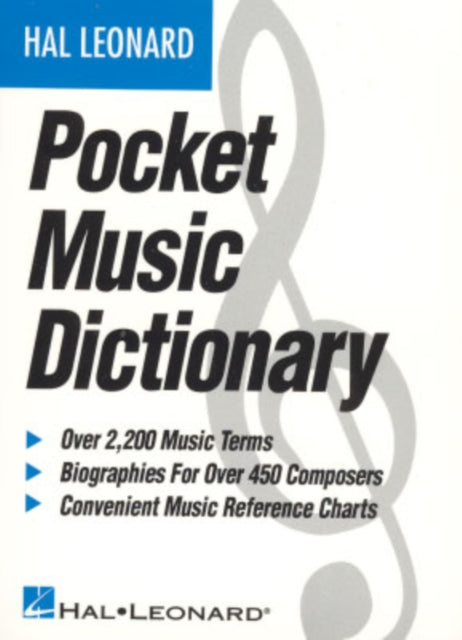 Hal Leonard Pocket Music Dictionary