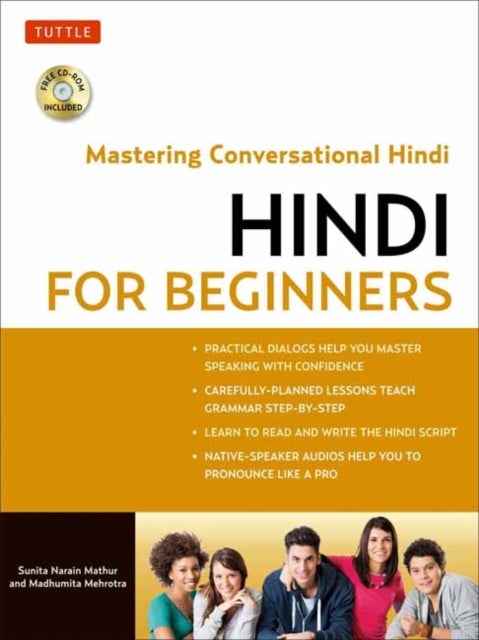 Hindi for Beginners: Mastering Conversational Hindi (CD-ROM Included)