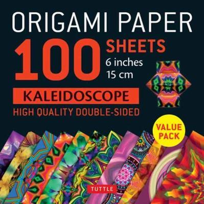 Origami Paper 100 sheets Kaleidoscope 6" (15 cm) - Tuttle Origami Paper: High-Quality Double-Sided Origami Sheets Printed with 12 Different Patterns: Instructions for 6 Projects Included