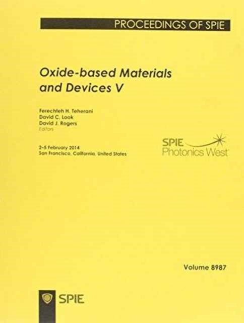 OXIDE BASED MATERIALS AND DEVICES V 898