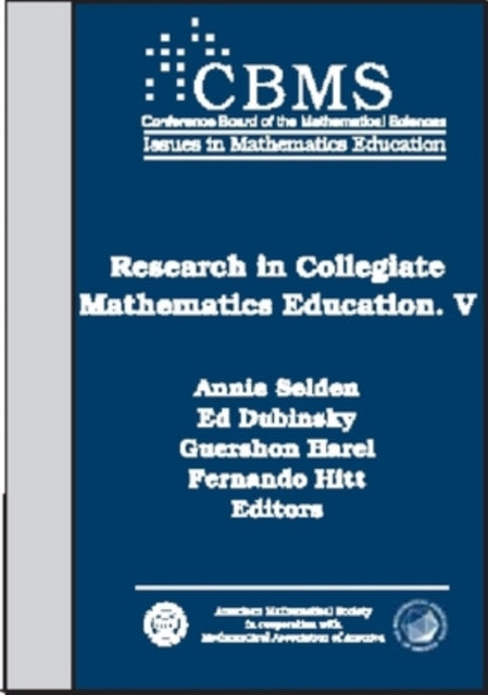 Research in Collegiate Mathematics Education V