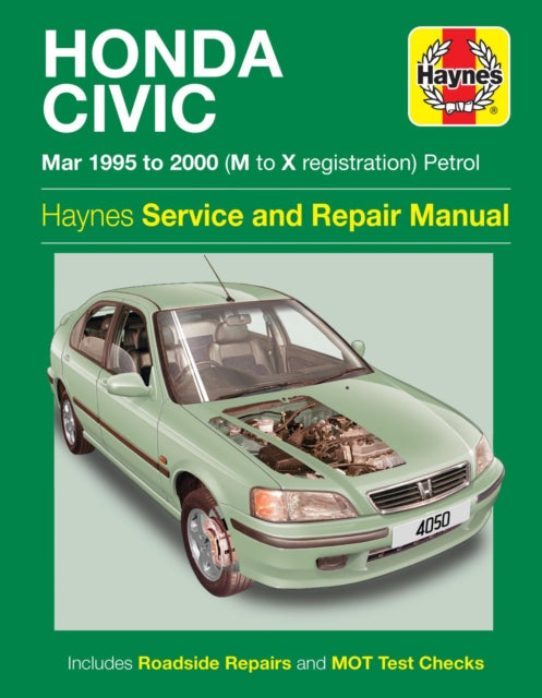 Honda Civic Petrol (Mar 95 - 00) Haynes Repair Manual