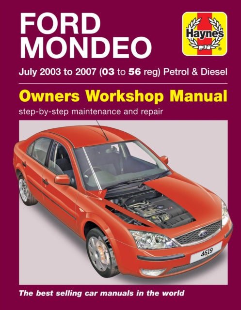 Ford Mondeo Petrol & Diesel (July 03 - 07) Haynes Repair Manual