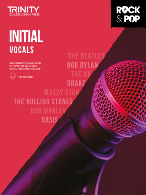 Trinity College London Rock & Pop 2018 Vocals Initial Grade