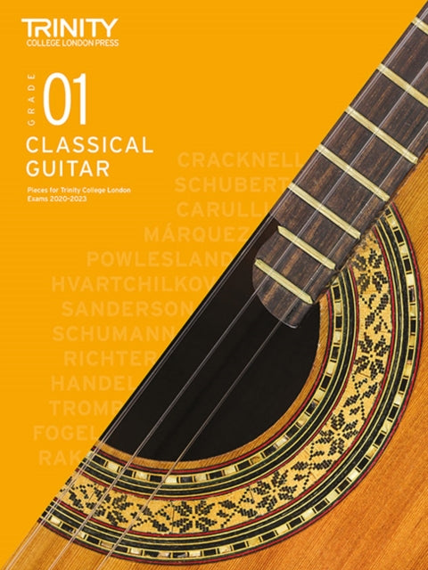 Trinity College London Classical Guitar Exam Pieces From 2020: Grade 1