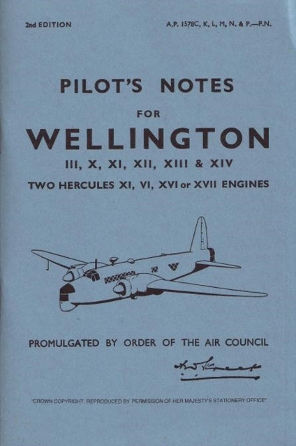 Wellington III, X, XI, XII, XIII & XIV Pilot's Notes