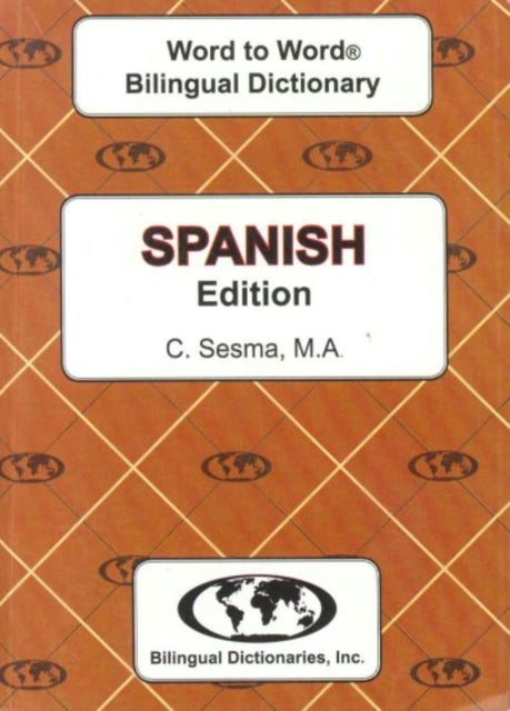 English-Spanish & Spanish-English Word-to-Word Dictionary