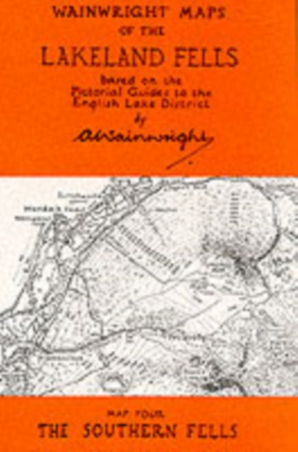 Wainwright Maps of the Lakeland Fells: Southern Fells