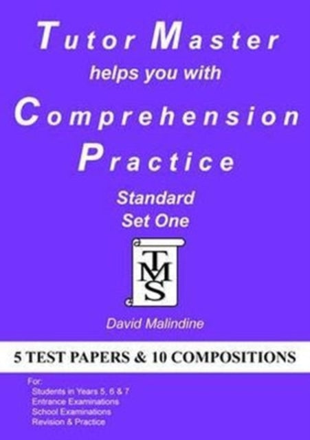 Tutor Master Helps You with Comprehension Practice