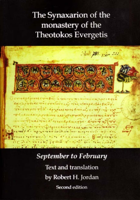 Synaxarion of the Monastery of Theotokos Evergetis