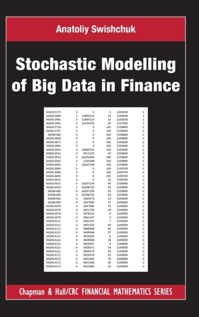 Stochastic Modelling of Big Data in Finance