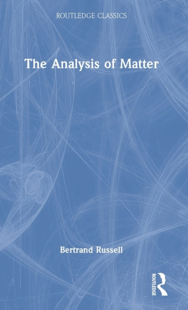 Analysis of Matter