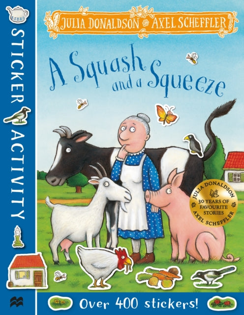 Squash and a Squeeze Sticker Book