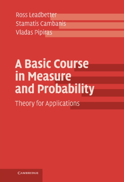 Basic Course in Measure and Probability