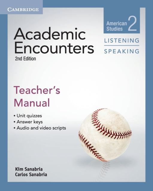 Academic Encounters Level 2 Teacher's Manual Listening and Speaking