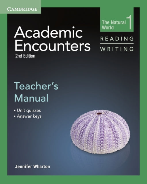 Academic Encounters Level 1 Teacher's Manual Reading and Writing: The Natural World