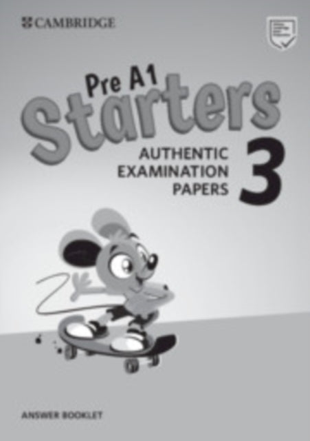 Pre A1 Starters 3 Answer Booklet