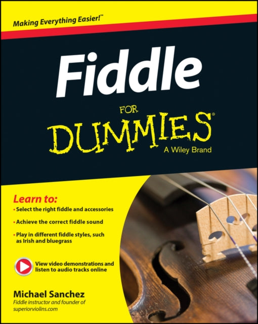 Fiddle for Dummies: Book + Online Video & Audio Instruction