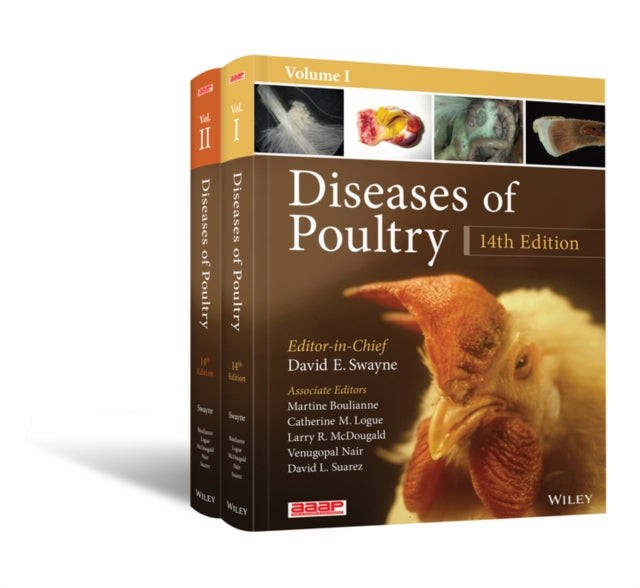 DISEASES OF POULTRY, 2 VOLUME SET, 14TH EDITION