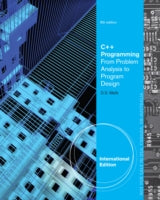 C++ Programming: From Problem Analysis to Program Design