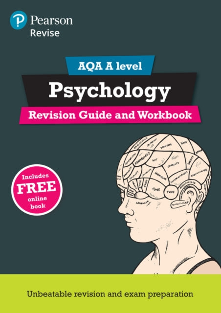 Pearson REVISE AQA A Level Psychology Revision Guide and Workbook inc online edition - 2025 and 2026 exams