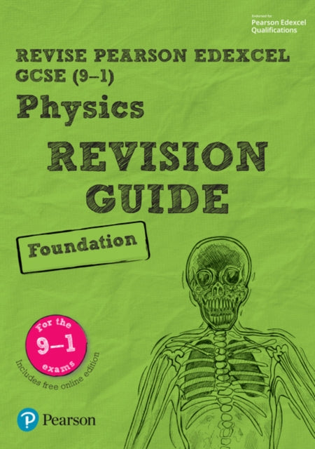 Pearson REVISE Edexcel GCSE Physics Foundation Revision Guide inc online edition and quizzes - 2023 and 2024 exams