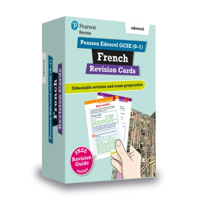 Pearson REVISE Edexcel GCSE French Revision Cards incl. online revision and audio  - for 2025 exams