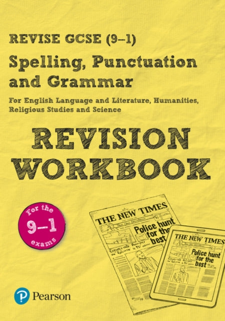 Pearson REVISE GCSE Spelling, Punctuation and Grammar: For 2025 and 2026 assessments and exams : Course companion