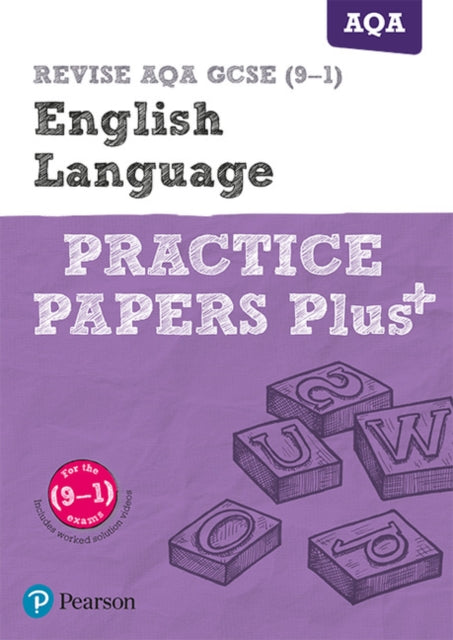 Pearson REVISE AQA GCSE English Language Practice Papers Plus - for 2026, 2027 exams